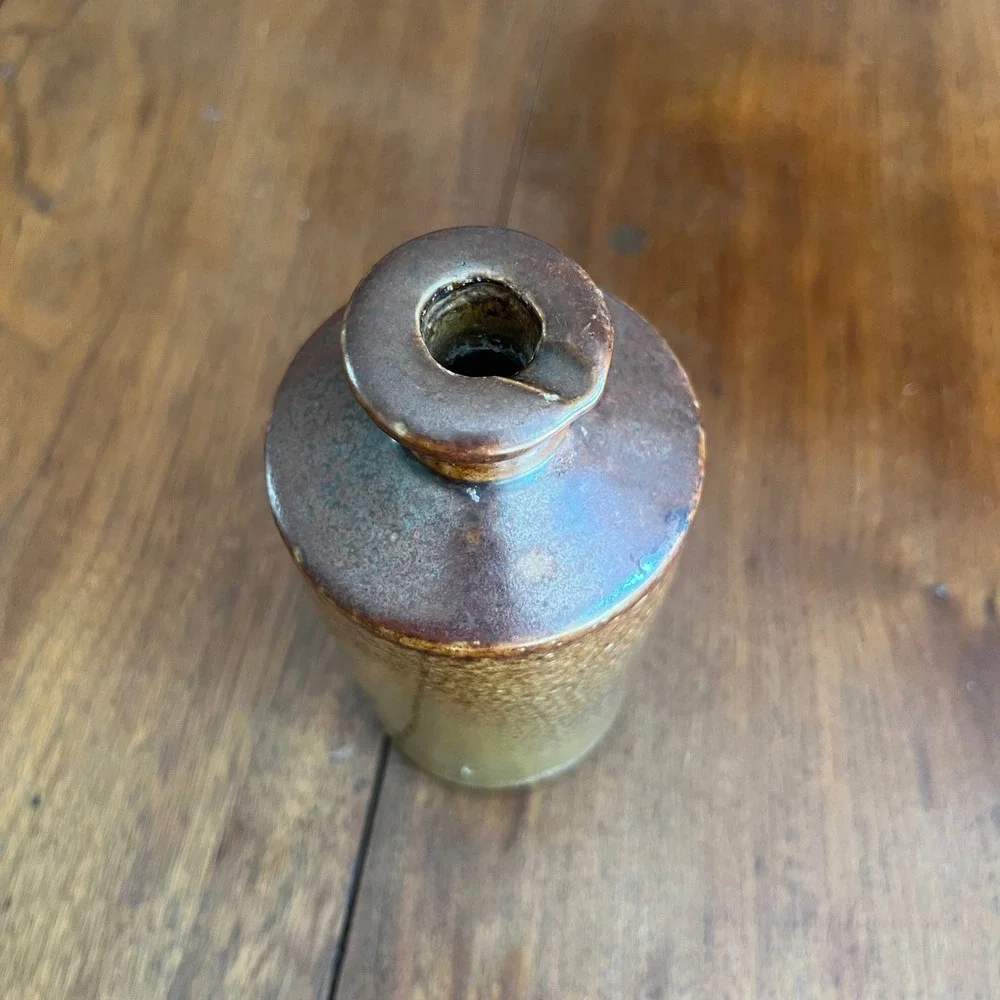 Antique Lovatt & Lovatt Stoneware Master Ink Bottle - Notts Langley Mill